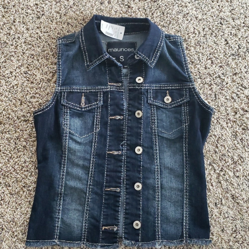 Denim vest